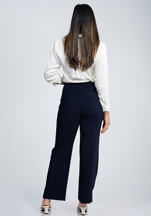 ANA HIGH WAIST BLUE BELL PANT